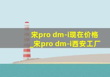 宋pro dm-i现在价格_宋pro dm-i西安工厂